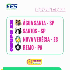 Veja a tabela de jogos do Nova Venécia na Copa SP de Futebol Jr
